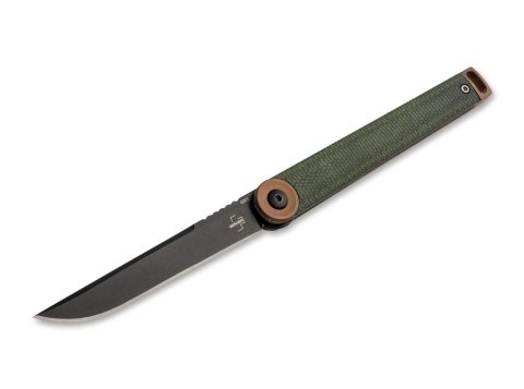 Nóż Böker Plus Kaizen Green Canvas Micarta Nóż Böker Plus Kaizen Green Canvas Micarta
