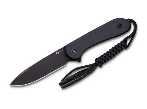 Nóż CIVIVI Fixed Blade Elementum All Black C2105A