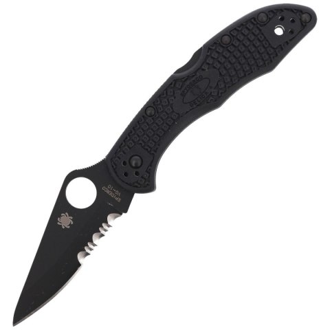 Nóż Spyderco Delica 4 FRN Black/Black Blade (C11PSBBK) Nóż Spyderco Delica 4 FRN Black/Black Blade (C11PSBBK)