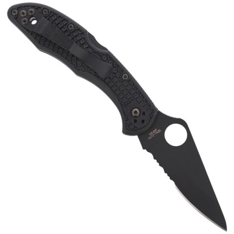 Nóż Spyderco Delica 4 FRN Black/Black Blade (C11PSBBK) Nóż Spyderco Delica 4 FRN Black/Black Blade (C11PSBBK)