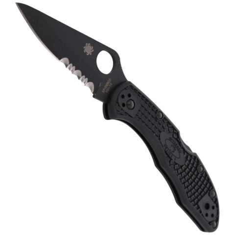 Nóż Spyderco Delica 4 FRN Black/Black Blade (C11PSBBK) Nóż Spyderco Delica 4 FRN Black/Black Blade (C11PSBBK)