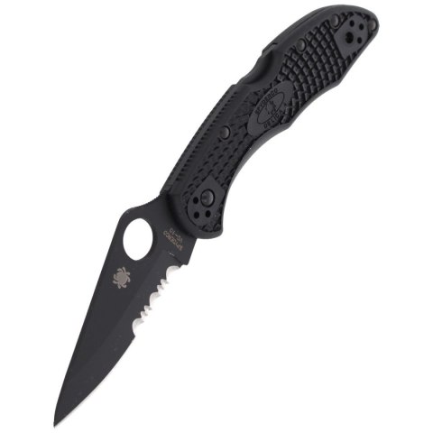 Nóż Spyderco Delica 4 FRN Black/Black Blade (C11PSBBK) Nóż Spyderco Delica 4 FRN Black/Black Blade (C11PSBBK)