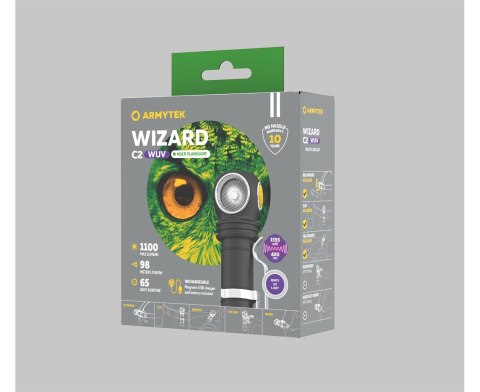 Latarka Armytek Wizard C2 WUV White&UV 1100 lm Latarka Armytek Wizard C2 WUV White&UV 1100 lm