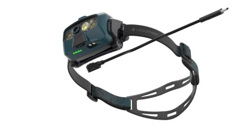 Latarka Ledlenser HF8R Core teal Green 1600lm