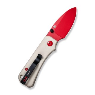Nóż CIVIVI Baby Banter Ivory G10 Red C19068S-7