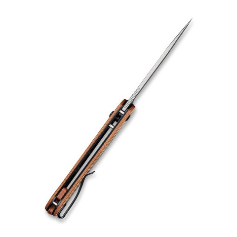 Nóż CIVIVI Button Lock Elementum Brown Micarta Nóż CIVIVI Button Lock Elementum Brown Micarta
