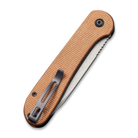 Nóż CIVIVI Button Lock Elementum Brown Micarta Nóż CIVIVI Button Lock Elementum Brown Micarta