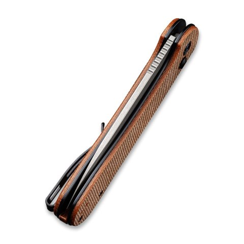 Nóż CIVIVI Button Lock Elementum Brown Micarta Nóż CIVIVI Button Lock Elementum Brown Micarta