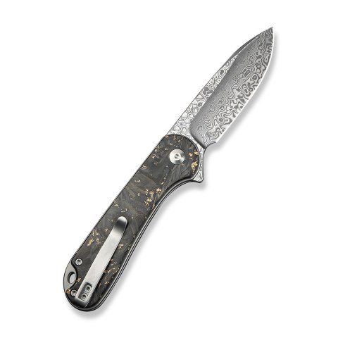 Nóż CIVIVI Button Lock Elementum II Damast CF Nóż CIVIVI Button Lock Elementum II Damast CF