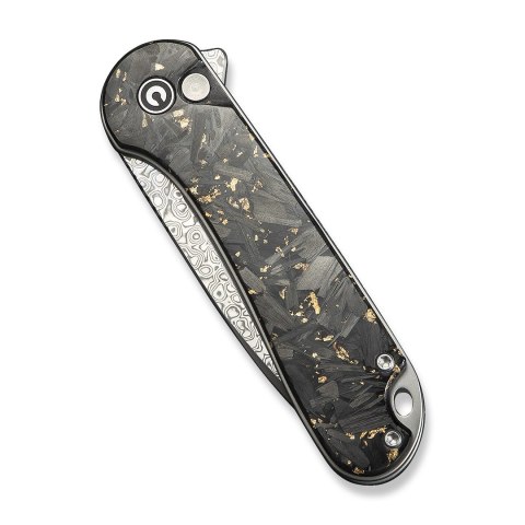 Nóż CIVIVI Button Lock Elementum II Damast CF Nóż CIVIVI Button Lock Elementum II Damast CF