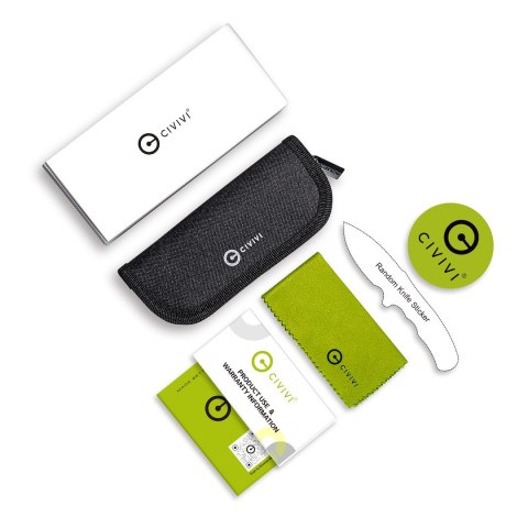 Nóż CIVIVI Button Lock Elementum II Damast CF Nóż CIVIVI Button Lock Elementum II Damast CF