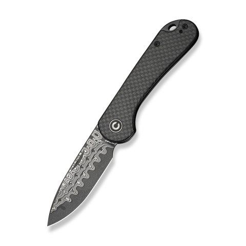 Nóż CIVIVI Elementum Slip Joint Damast CF Nóż CIVIVI Elementum Slip Joint Damast CF