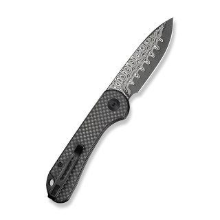 Nóż CIVIVI Elementum Slip Joint Damast CF