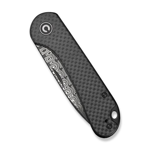 Nóż CIVIVI Elementum Slip Joint Damast CF Nóż CIVIVI Elementum Slip Joint Damast CF
