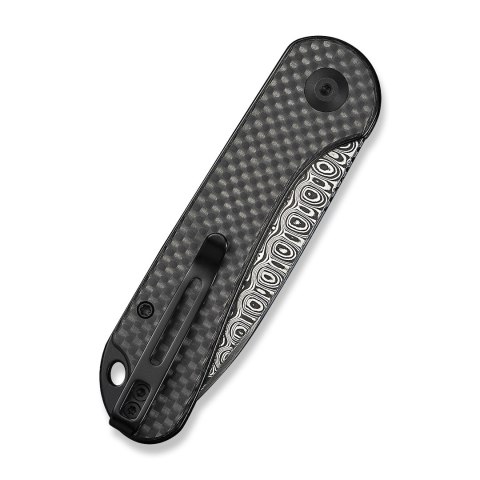Nóż CIVIVI Elementum Slip Joint Damast CF Nóż CIVIVI Elementum Slip Joint Damast CF