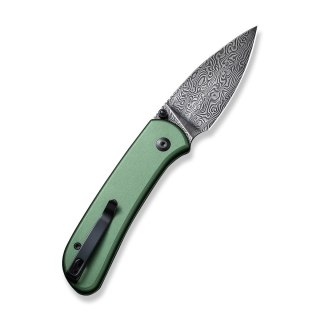 Nóż CIVIVI Qubit Damast Aluminum Green C22030E-DS1