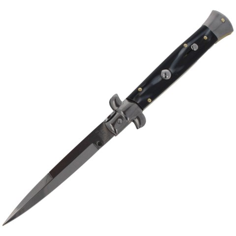 Nóż sprężynowy Frank Beltrame Bayonet Imit. Horn 23cm (FB 23/81B) Nóż sprężynowy Frank Beltrame Bayonet Imit. Horn 23cm (FB 23/81B)
