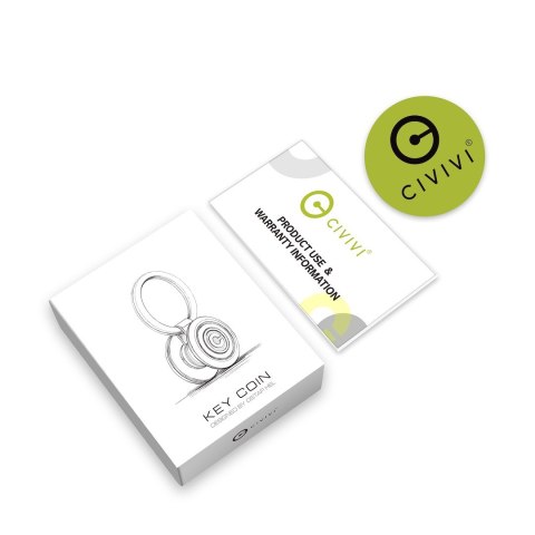 CIVIVI Key Coin Red Aluminium C23056-1 CIVIVI Key Coin Red Aluminium C23056-1