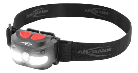 Latarka czołowa LED Ansmann HD250RS, 250 lm, aku Latarka czołowa LED Ansmann HD250RS, 250 lm, aku
