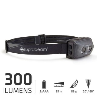 Latarka czołowa Suprabeam S2 300lm, 3x AAA