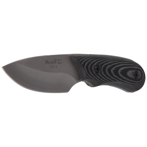 Nóż Muela Full Tang Black Micarta, Satin X50CrMoV15 (IBEX-8M) Nóż Muela Full Tang Black Micarta, Satin X50CrMoV15 (IBEX-8M)