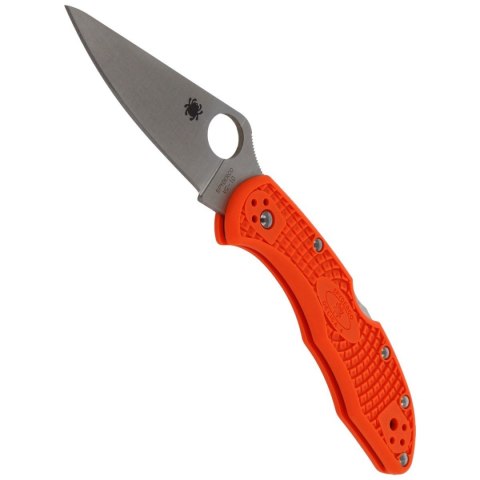 Nóż Spyderco Delica 4 FRN Orange Flat Ground Plain (C11FPOR) Nóż Spyderco Delica 4 FRN Orange Flat Ground Plain (C11FPOR)