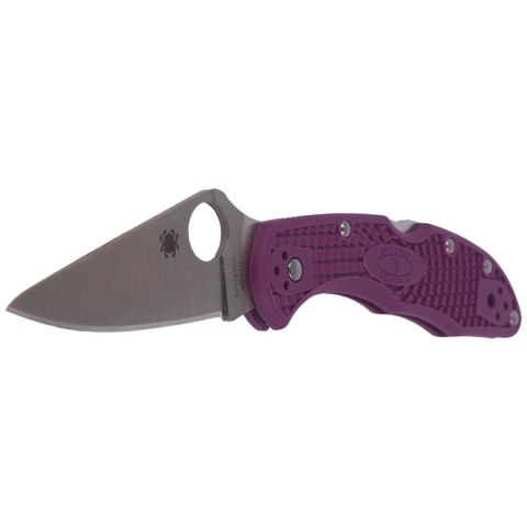Nóż Spyderco Delica 4 Flat Ground Lightweight Purple Plain (C11FPPR) Nóż Spyderco Delica 4 Flat Ground Lightweight Purple Plain (C11FPPR)