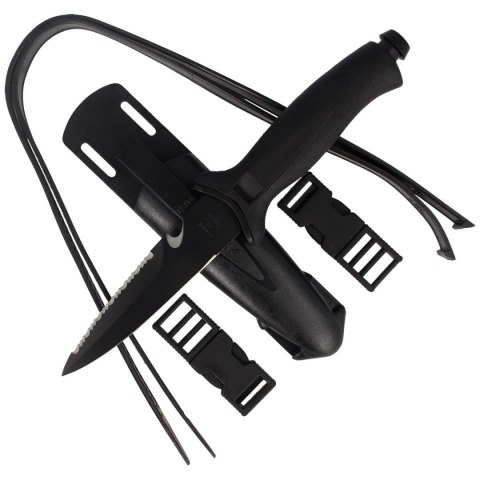 Nóż nurkowy MAC Coltellerie 120mm (MC AQT12D-2.N) Nóż nurkowy MAC Coltellerie 120mm (MC AQT12D-2.N)