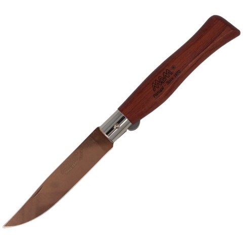 Nóż składany MAM Bronze Titanium, Bubinga Wood 105mm (2062) Nóż składany MAM Bronze Titanium, Bubinga Wood 105mm (2062)