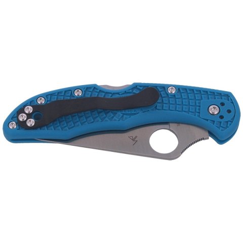 Nóż składany Spyderco Delica 4 FRN Blue Flat Ground Plain (C11FPBL) Nóż składany Spyderco Delica 4 FRN Blue Flat Ground Plain (C11FPBL)