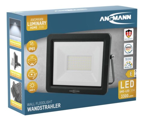 Reflektor ścienny Ansmann WFL30W 3300lm 230V 30W Reflektor ścienny Ansmann WFL30W 3300lm 230V 30W