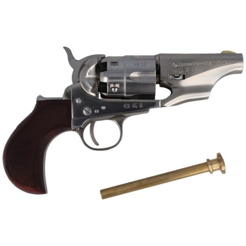 Rewolwer Pietta 1862 Colt Police Snubnose Thunderer Steel Old Silver .44 (CPPSNBOS44MTLC) Rewolwer Pietta 1862 Colt Police Snubnose Thunderer Steel Old Silver .44 (CPPSNBOS44MTLC)