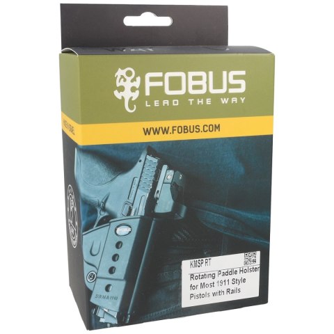 Kabura Fobus Colt 1911, Springfield 1911 .45cal, Remington 1911 R1, Kimber 1911 Style (KMSP RT) Kabura Fobus Colt 1911, Springfield 1911 .45cal, Remington 1911 R1, Kimber 1911 Style (KMSP RT)