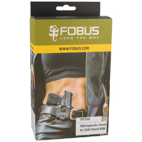 Kabura wewnętrzna Fobus IWB S&W Shield 9mm Obustronna (APN Shield)