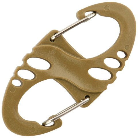 Karabińcz dwustronny M-Tac S-Hook 50mm Coyote (SHKCRBNR-COY) Karabińcz dwustronny M-Tac S-Hook 50mm Coyote (SHKCRBNR-COY)