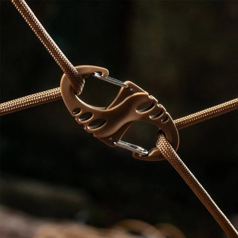 Karabińcz dwustronny M-Tac S-Hook 50mm Coyote (SHKCRBNR-COY) Karabińcz dwustronny M-Tac S-Hook 50mm Coyote (SHKCRBNR-COY)