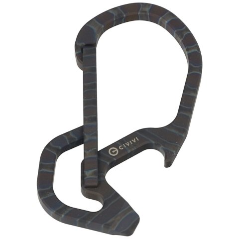 Karabińczyk CIVIVI Click Carabiner Keychain Multi-Tool, Flamed Titanium (CA-01B) Karabińczyk CIVIVI Click Carabiner Keychain Multi-Tool, Flamed Titanium (CA-01B)
