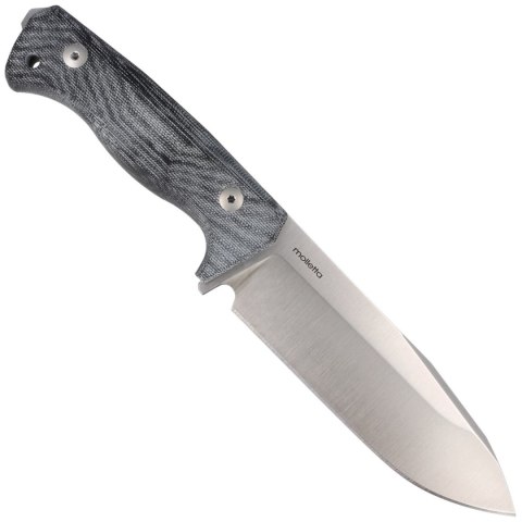 Nóż LionSteel Black Canvas Micarta, Satin CPM 3V by Molletta (T6 3V CVB) Nóż LionSteel Black Canvas Micarta, Satin CPM 3V by Molletta (T6 3V CVB)