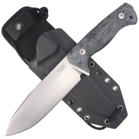 Nóż LionSteel Black Canvas Micarta, Satin CPM 3V by Molletta (T6 3V CVB) Nóż LionSteel Black Canvas Micarta, Satin CPM 3V by Molletta (T6 3V CVB)