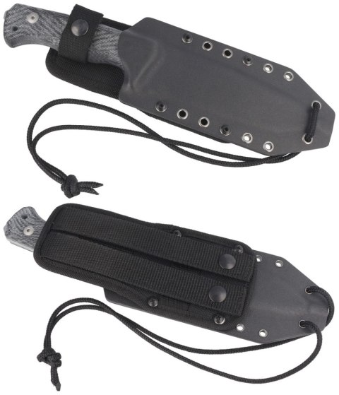 Nóż LionSteel Black Canvas Micarta, Satin CPM 3V by Molletta (T6 3V CVB) Nóż LionSteel Black Canvas Micarta, Satin CPM 3V by Molletta (T6 3V CVB)