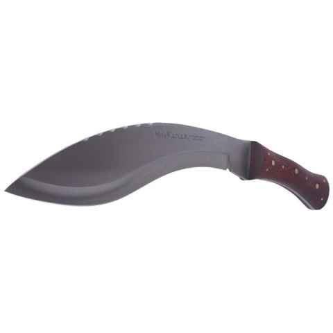 Nóż Muela Kukri-26M Rosewood Pakkawood, Satin X50CrMoV15 Nóż Muela Kukri-26M Rosewood Pakkawood, Satin X50CrMoV15