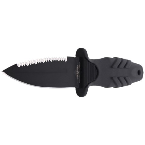 Nóż nurkowy Fox Tactical Elementum Dagger PP+TPE Black, Black Blade (FX-647 S) Nóż nurkowy Fox Tactical Elementum Dagger PP+TPE Black, Black Blade (FX-647 S)