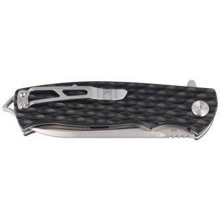 Nóż składany Bestech Grampus Black G10, Stonewashed/Satin D2 (BG02A)
