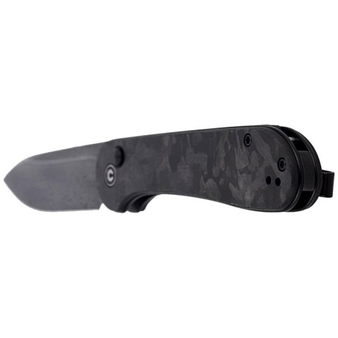 Nóż składany CIVIVI Button Lock Elementum Marble Carbon Fiber Black, Black Damascus (C2103DS-3) Nóż składany CIVIVI Button Lock Elementum Marble Carbon Fiber Black, Black Damascus (C2103DS-3)