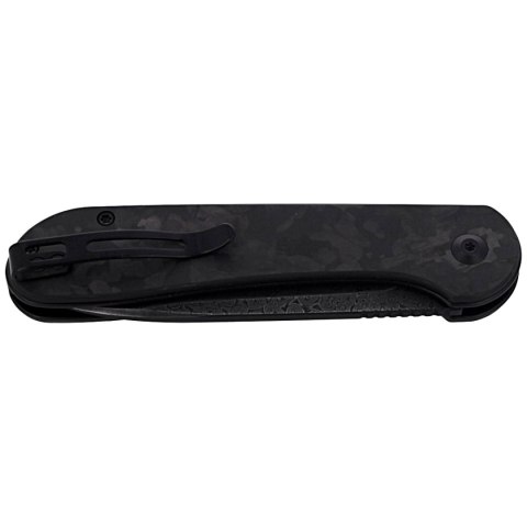 Nóż składany CIVIVI Button Lock Elementum Marble Carbon Fiber Black, Black Damascus (C2103DS-3) Nóż składany CIVIVI Button Lock Elementum Marble Carbon Fiber Black, Black Damascus (C2103DS-3)