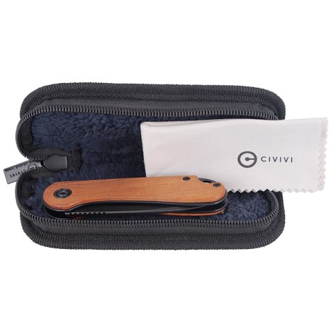 Nóż składany CIVIVI Elementum Flipper Cuibourtia Wood, Black Stonewashed (C907U) Nóż składany CIVIVI Elementum Flipper Cuibourtia Wood, Black Stonewashed (C907U)