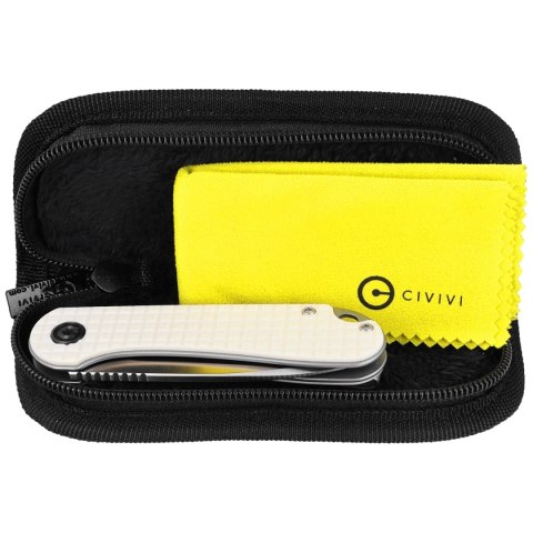 Nóż składany CIVIVI Elementum Flipper Patterned Ivory G10, Satin D2 (C907A-3) Nóż składany CIVIVI Elementum Flipper Patterned Ivory G10, Satin D2 (C907A-3)