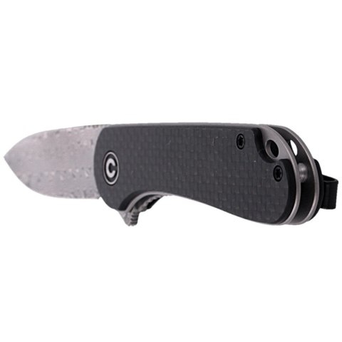 Nóż składany CIVIVI Elementum Flipper Twill Carbon Fiber / Black G10, Damascus (C907DS) Nóż składany CIVIVI Elementum Flipper Twill Carbon Fiber / Black G10, Damascus (C907DS)