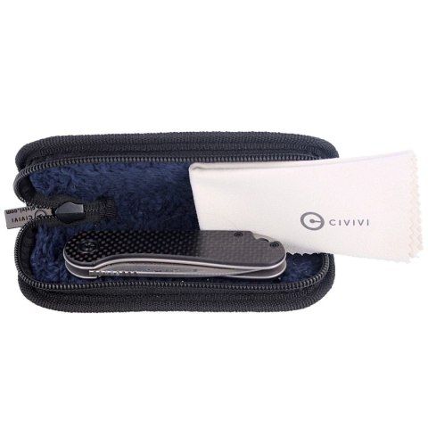 Nóż składany CIVIVI Elementum Flipper Twill Carbon Fiber / Black G10, Damascus (C907DS) Nóż składany CIVIVI Elementum Flipper Twill Carbon Fiber / Black G10, Damascus (C907DS)