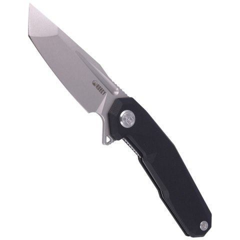 Nóż składany Kubey Carve Nest Black G10, Sandblasted D2 (KB237A) Nóż składany Kubey Carve Nest Black G10, Sandblasted D2 (KB237A)